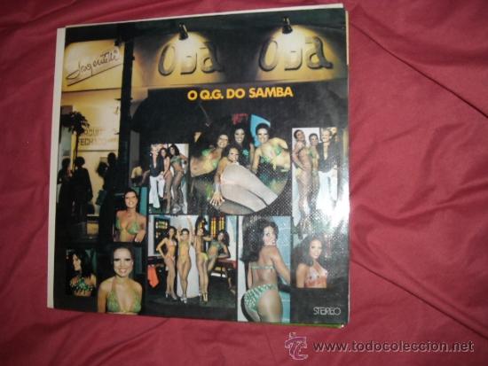 Vinyl records: OBA OBA O QG DO SAMBA LP SARGENTELLI 1975 BRASIL VER FOTO ADICIONAL