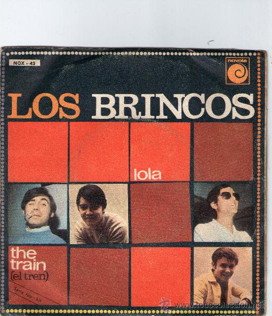 Discos de vinilo: SINGLE - LOS BRINCOS - &rdquo;LOLA&rdquo; - &rdquo;THE TRAIN&rdquo;. - Foto 1