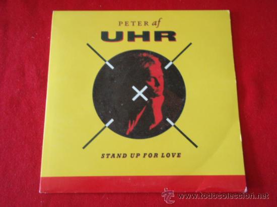 Discos de vinilo: PETER AF UHR  ( STAND UP FOR LOVE - WHY ON EARTH )    SINGLE45   MERCURY