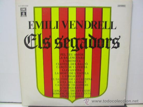Discos de vinilo: EMILI VENDRELL - ELS SEGADORS - EMI 1976 - Foto 1