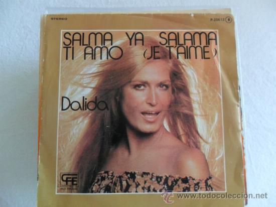 Discos de vinilo: DALIDA - SALMA YA SALAMA 1977 - Foto 1
