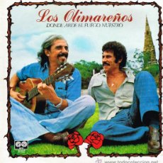 Discos de vinilo: LOS ALIMAREÑOS - DONDE ARDE EL FUEGO NUESTRO - LP 1980 - PORTADA DOBLE. Lote 32480511