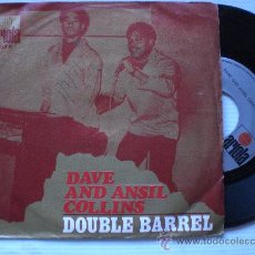 Discos de vinilo: DAVE AND ANSIL COLLINS, DOUBLE BARREL, SINGLE 7. LIQUIDACION