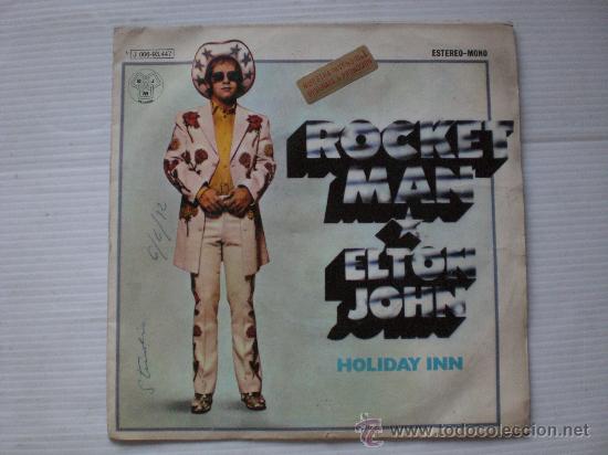 Discos de vinilo: elthon john, rocket man, single 7 oferta nuevo - Foto 1