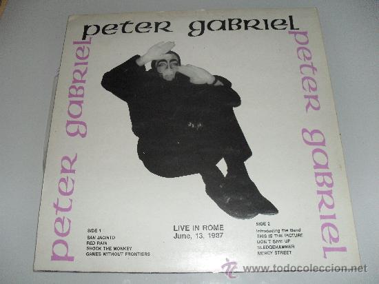 Discos de vinilo: PETER GABRIEL - SAN JACINTO - Foto 1