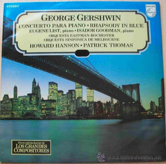 Discos de vinilo: Discos (Gershwin) Rhaspsody in Blue - Foto 1