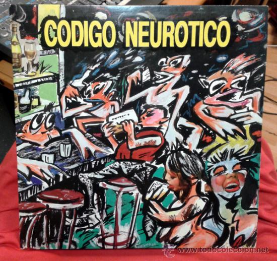 Disques de vinyle: CODIGO NEUROTICO - EN LA BARRA DEL BAR - IDEAL COLECCIONISTAS - 1988