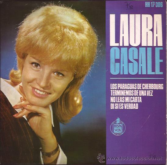Discos de vinilo: EP-LAURA CASALE-HISPAVOX 17306-1964 - Foto 1