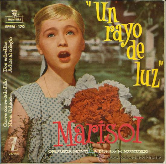 Discos de vinilo: UN RAYO DE LUZ - MARISOL - Foto 1