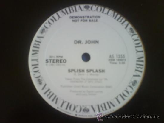 Discos de vinilo: DR. JOHN SPLISH SPLASH  DEMO - Foto 1