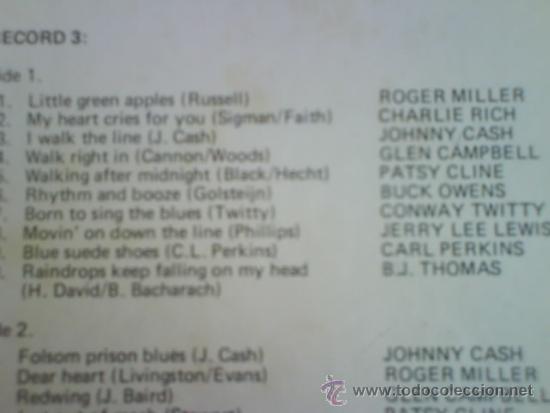 Discos de vinilo: GREAT WESTERN SONGS 3 Lps BOX - Foto 4