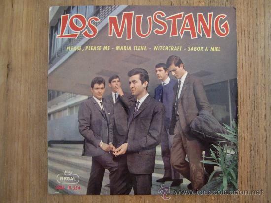 Discos de vinilo: LOS MUSTANG - PLEASE, PLEASE ME - Foto 1