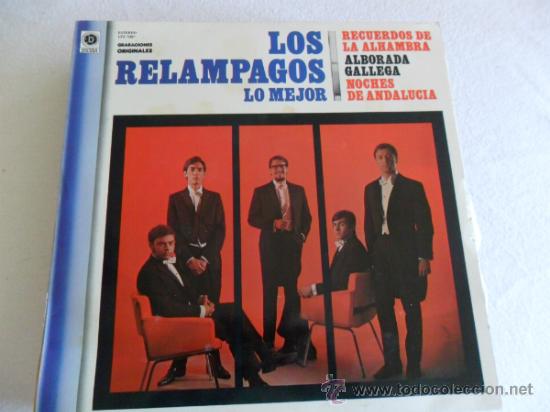 Discos de vinilo: LOS RELAMPAGOS - LO MEJOR 1981 - Foto 1