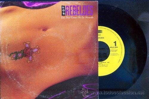 Discos de vinilo: LAS DOS CARAS DE LA MISMA MONEDA (Los Rebeldes) - Foto 1