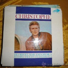 Discos de vinilo: CHRISTOPHE. HE OIDO EL MAR/ ESTA MUSICA. EP. HISPAVOX 1966. Lote 32571926