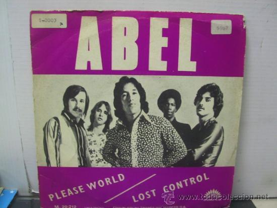 Discos de vinilo: ABEL - PLEASE WORLD / LOST CONTROL - MARFER 1971 - Foto 1