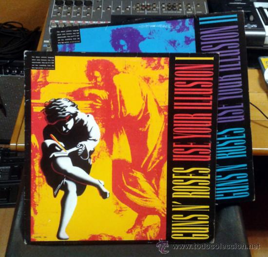 Disques de vinyle: GUNS N' ROSES - USE FOR YOUR ILLUSION I Y II