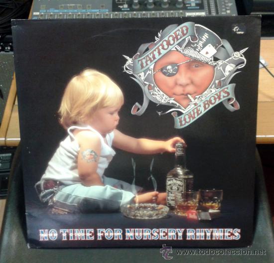Disques de vinyle: TATTOOED LOVE BOYS - NO TIME FOR NURSERY RHYMES - MADE IN FRANCE - MUSIC FOR NATIONS &lrm;&ndash; MFN 120