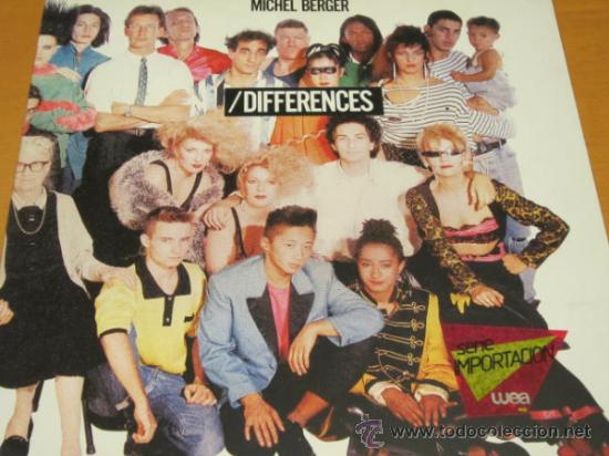 Discos de vinilo: MICHEL BERGER - DIFFERENCES - LP - APACHE 1985 GERMANY - NUEVO / MINT - Foto 1