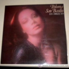 Discos de vinilo: PALOMA SAN BASILIO ( EN DIRECTO ) HISPAVOX 1.978