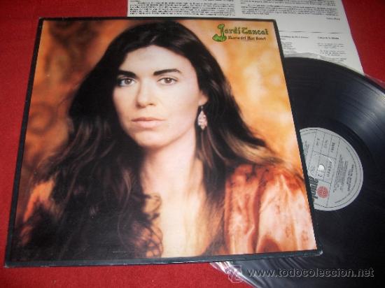 Discos de vinilo: MARIA DEL MAR BONET Jardi tancat LP 1981 Ariola SPAIN gatefold CATALA