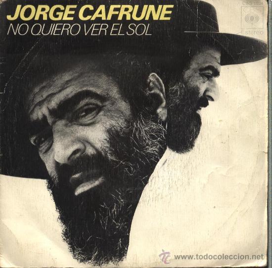 Discos de vinilo: Jorge Cafrune - No quiero ver el sol - Foto 1