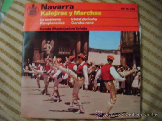Discos de vinilo: NAVARRA  Kalejiras y Marchas - Foto 1