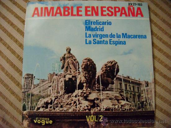 Discos de vinilo: AIMABLE EN ESPA&Ntilde;A  VOL 2 - Foto 1