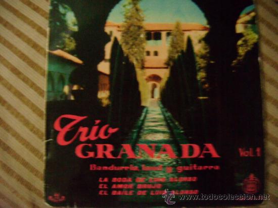 Discos de vinilo: TRIO GRANADA  VOL 1 - Foto 1