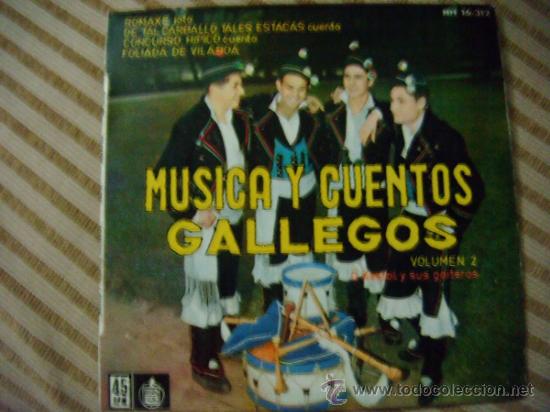 Discos de vinilo: MUSICA Y CUENTOS GALLEGOS - Foto 1