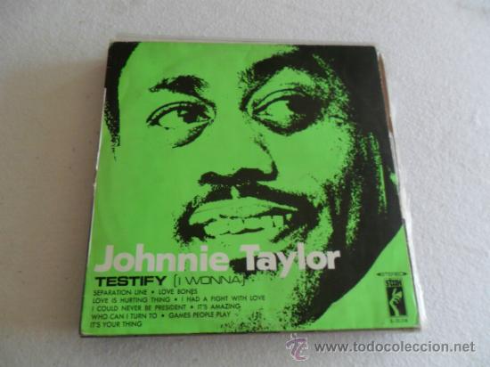 Discos de vinilo: JOHNNIE TAYLOR - TESTIFY 1969 - Foto 1