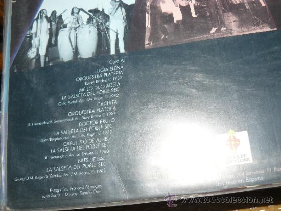 Discos de vinilo: MUSICA GOYO - LP - SIREX + ORQUESTA PLATERIA + SALSETA POBLE SEC *FF99 - Foto 3 - 282861448
