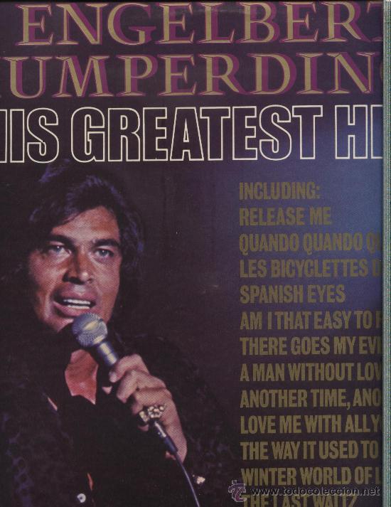 Discos de vinilo: Engelbert Humperdinck - His Greatest Hits - Foto 1