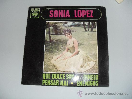 Discos de vinilo: SONIA LOPEZ - QUE DULCE SOY + 3 EP 1963 - Foto 1