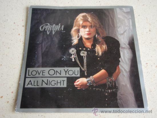 Discos de vinilo: PERNILLA WAHLGREN  ( LOVE ON YOU - ALL NIGHT )   SWEDEN   SINGLE45  ALPHA RECORDS