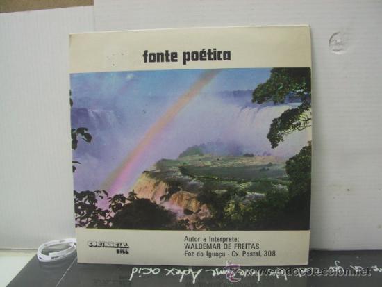 Disques de vinyle: WALDEMAR DE FREITAS - FONTE POETICA - ORIGINAL BRASIL - CONTINENTAL 1974