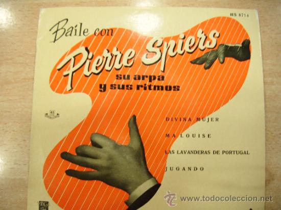 Discos de vinilo: Pierre Spiers  su arpa y sus ritmos - Foto 1