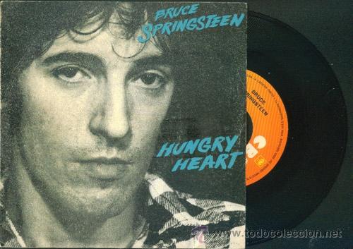 Discos de vinilo: HUNGRY HEART (Bruce Springsteen) - Foto 1