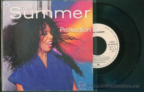 Discos de vinilo: PROTECTION (Donna Summer y colaboraci&oacute;n de Bruce Springsteen) - Foto 1