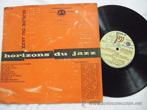 Discos de vinilo: HORIZONS DU JAZZ. Guilde du Jazz J-SPEC-100 - Foto 1