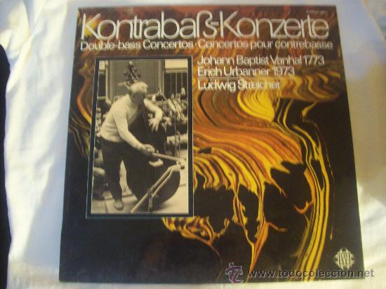 Discos de vinilo: CONTRABASS-KONZERTE. TELEFUNKEN 1977 - Foto 1