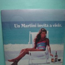 Discos de vinilo: DISCO VINILO 45 RPM - UN MARTINI INVITA A VIVIR + STRIVE DUB. 1984