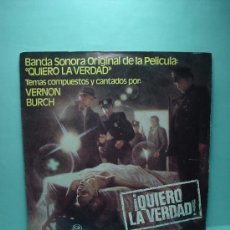 Discos de vinilo: DISCO VINILO. VERNON BURCH - BANDA SONORO ORIGINAL DE LA PELICULA. Lote 32746949
