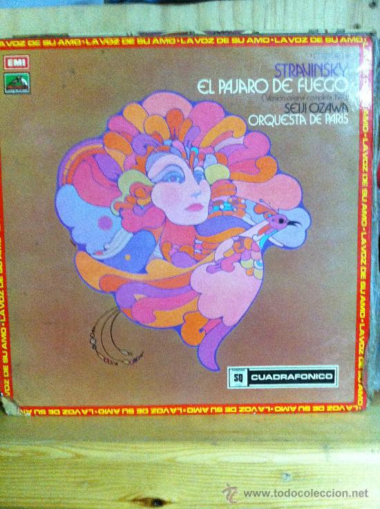 Discos de vinilo: STRAVINSKY - EL PAJARO DE FUEGO - LP - Foto 1