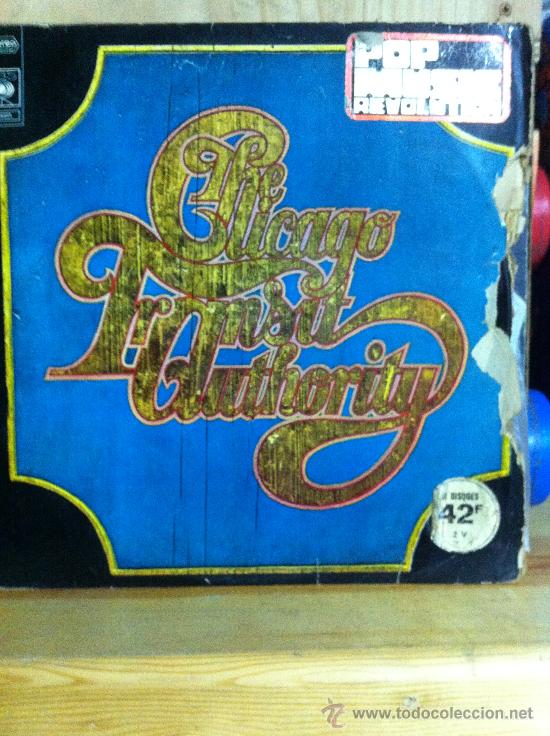 Discos de vinilo: CHICAGO: CHICAGO TRANSIT AUTHORITY (1&ordm;) LP - Foto 1