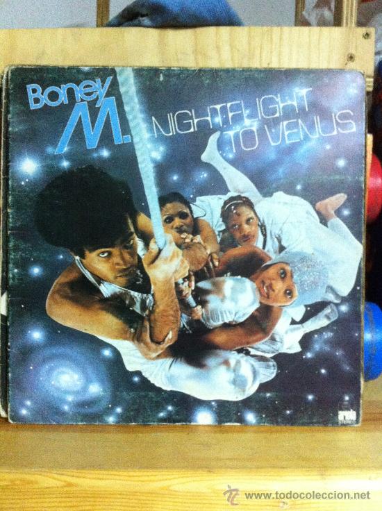 Discos de vinilo: BONEY M. - NIGHTFLIGHT TO VENUS - 1978 - LP - Foto 1