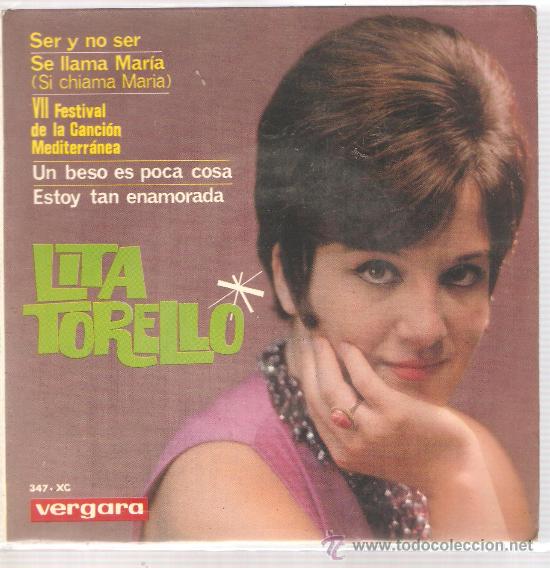Discos de vinilo: EP LITA TORELLO : SER Y NO SER - Foto 1