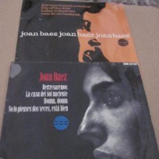 Discos de vinilo: JOAN BAEZ - LOTE DE 2 EP'S - VOL 1 Y VOL 2 -EDICIONES ESPAÑOLAS.. Lote 32766840