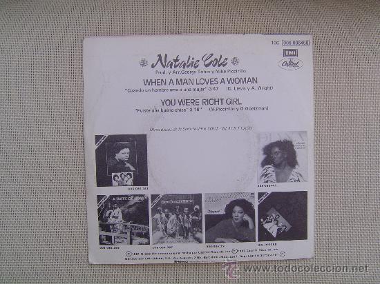 Discos de vinilo: Singel Natalie Cole. - Foto 2