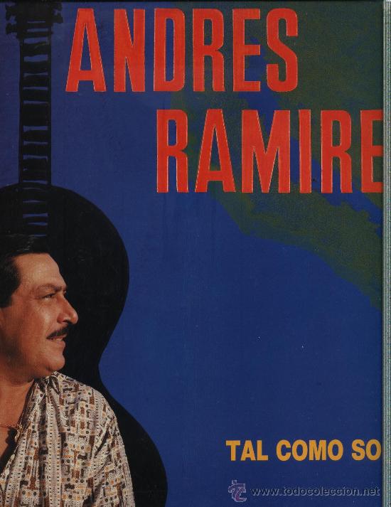 Discos de vinilo: Andr&eacute;s Ramirez - Tal como soy (Sevillanas) - Foto 1